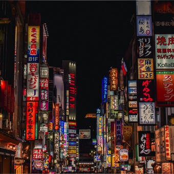Kabukichō - das größte Unterhaltungs- und Nachtviertel Tokios im Stadtbezirk Shinjuku © KaterinaZizlavska - stock.adobe.com