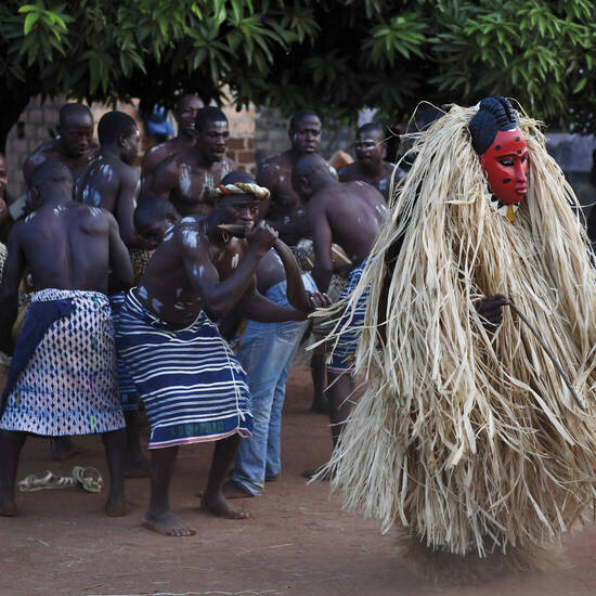 Goli-Maskentanz der Baulé 