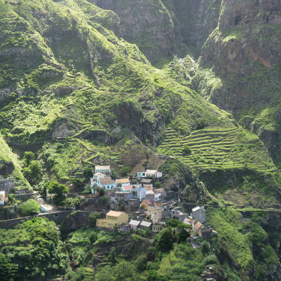 Berglandschaft auf Santo Antão 