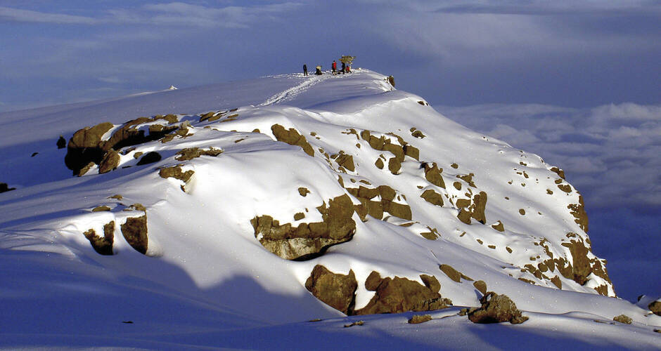 Auf dem höchsten Gipfel Afrikas 
