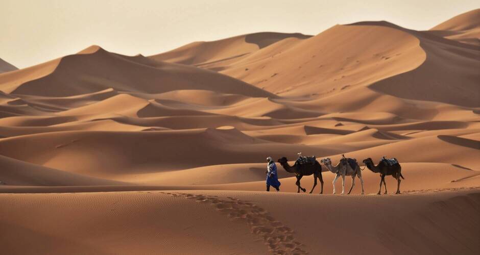 Unterwegs in der marokkanischen Wüste  © Marokko Inside/Ersel Karaman
