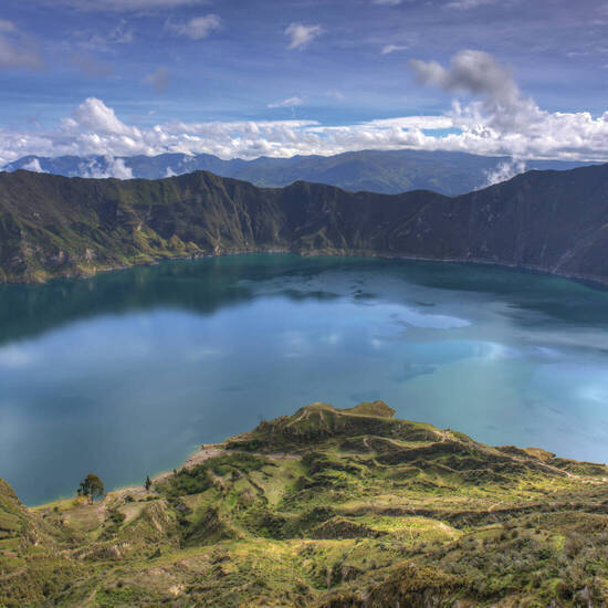 Quilotoa Lagune 