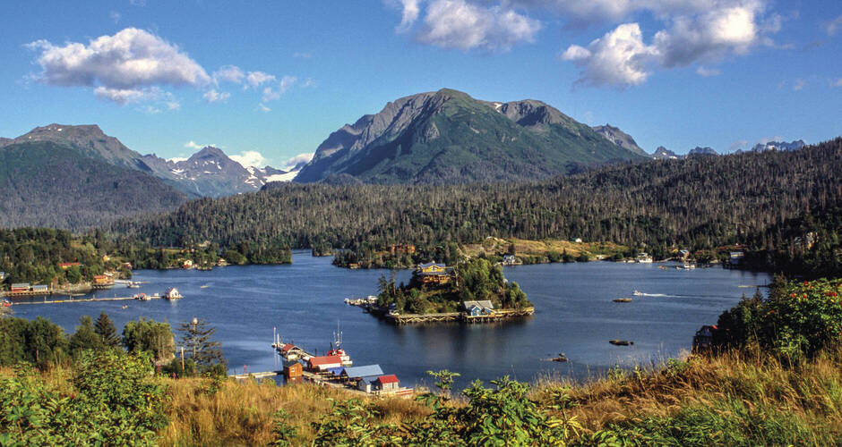 Halibut Cove nahe Homer 