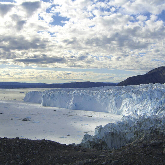 Gletscherfront Grönland 
