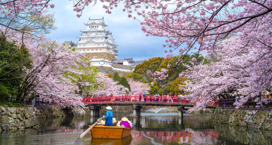Die berühmte weiße Burg in Himeji © Richie Chan - stock.adobe.com