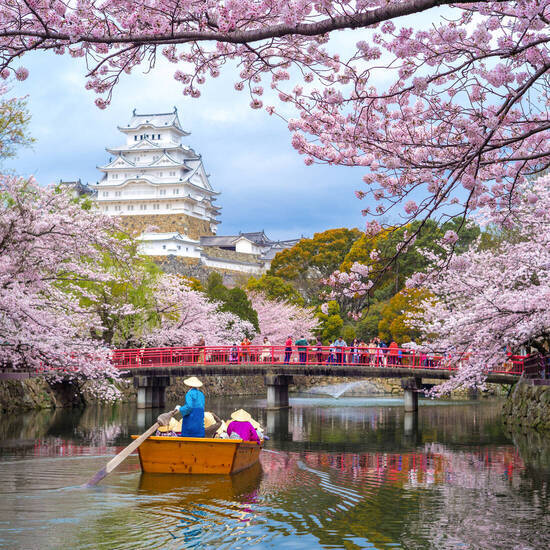 Die berühmte weiße Burg in Himeji © Richie Chan - stock.adobe.com