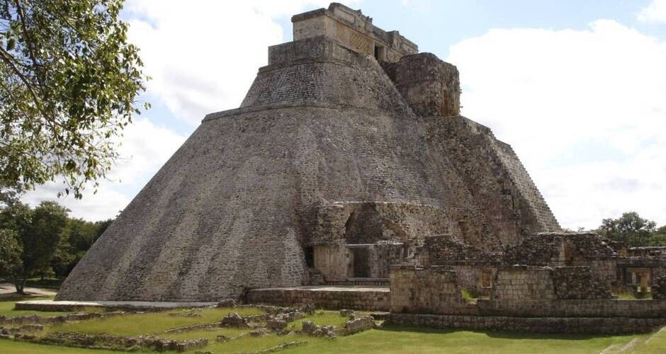 Uxmal: Pyramide des Zauberers 