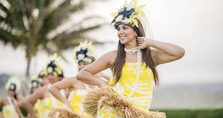 Polynesische Tänzerinnen 