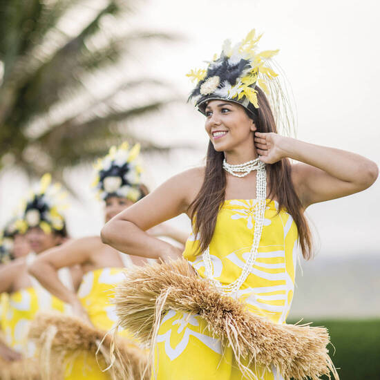 Polynesische Tänzerinnen 