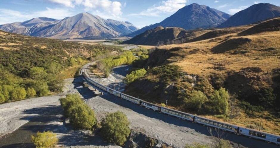 Mit dem TRANZ ALPINE über die Südinsel 