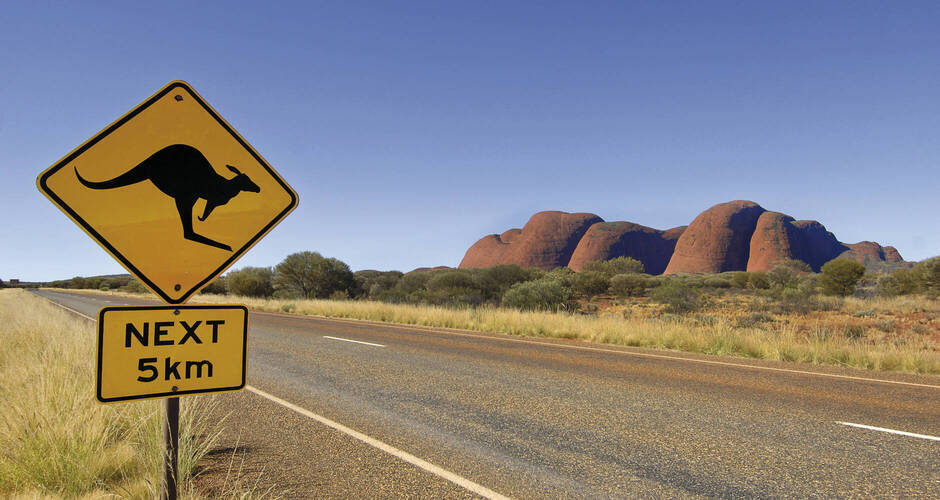 Blick auf die "Olgas" 