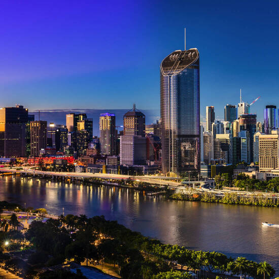 Panoramabild von Brisbane © Martin Valigursky - stock.adobe.com