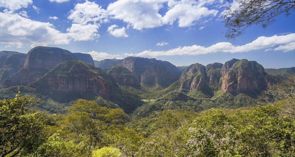 Blick in den Amboró-Nationalpark  