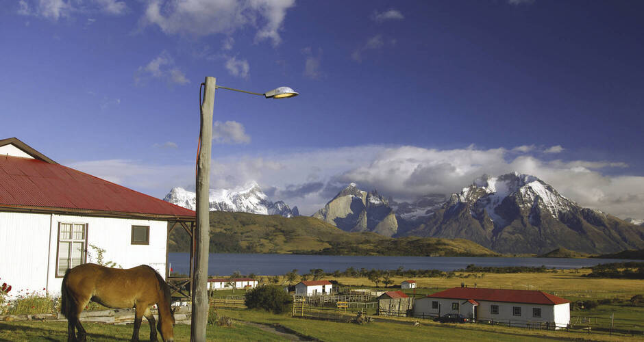 Die Berge des Torres del Paine-Nationalparks 