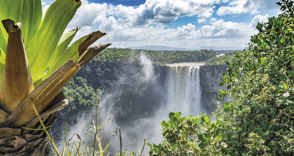 Naturspektakel Kaiateur-Wasserfälle 
