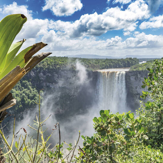 Naturspektakel Kaiateur-Wasserfälle 