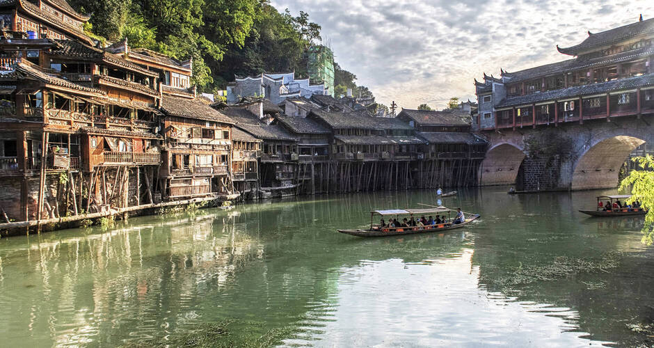 Einmalig schön: Fenghuang in der Provinz Hunan 