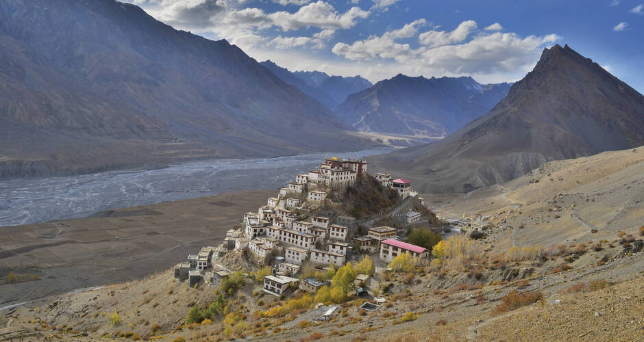 Spektakulär gelegen: Kloster Kye 