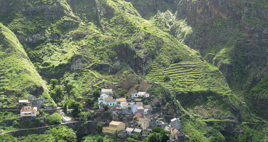 Berglandschaft auf Santo Antão 