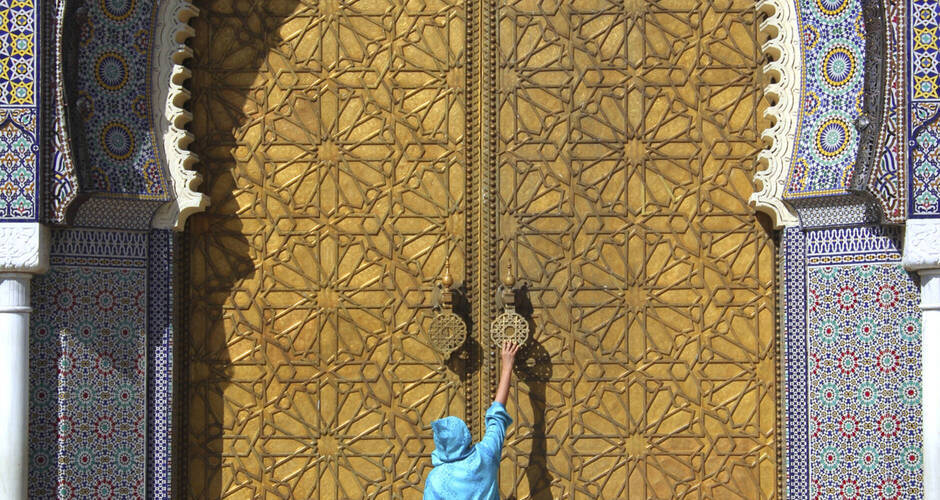 Haupttor des Königspalasts in Fez © Getty Images/iStockphoto