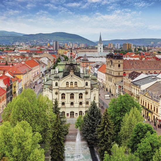 Kosice, "Metropole" der Ostslowakei 