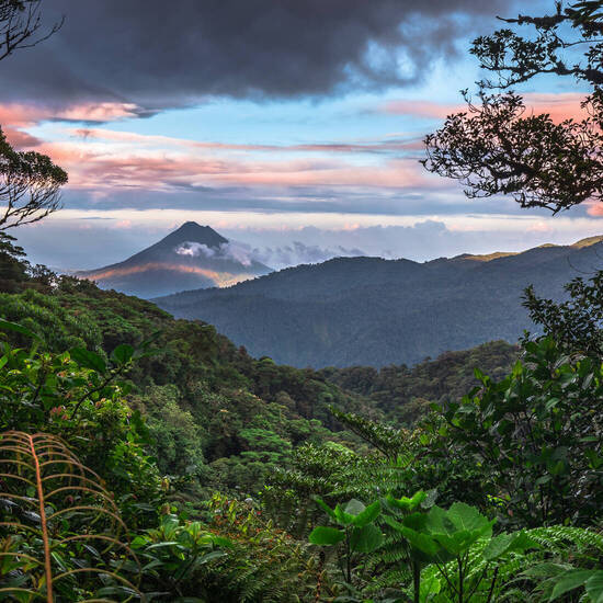 Vulkan Arenal von Monteverde aus gesehen  ©Kevin - stock.adobe.com