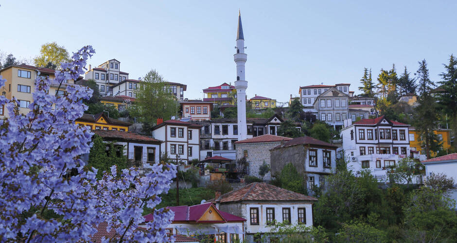 Stadtpanorama von Trabzon 
