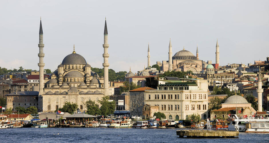 Blick auf Istanbul 