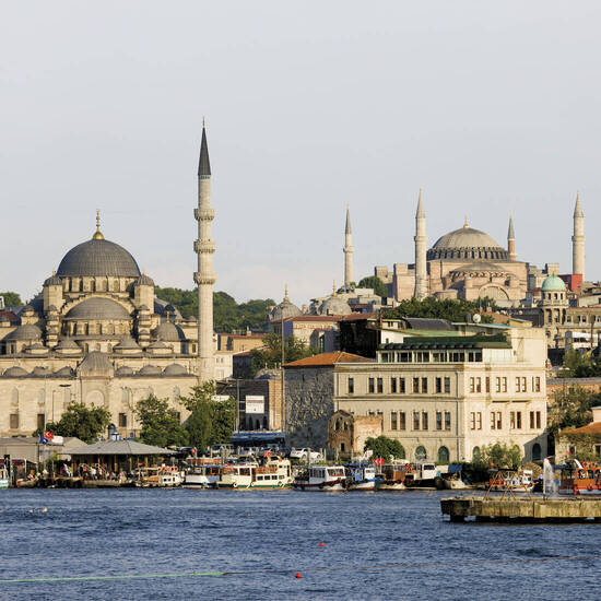 Blick auf Istanbul 