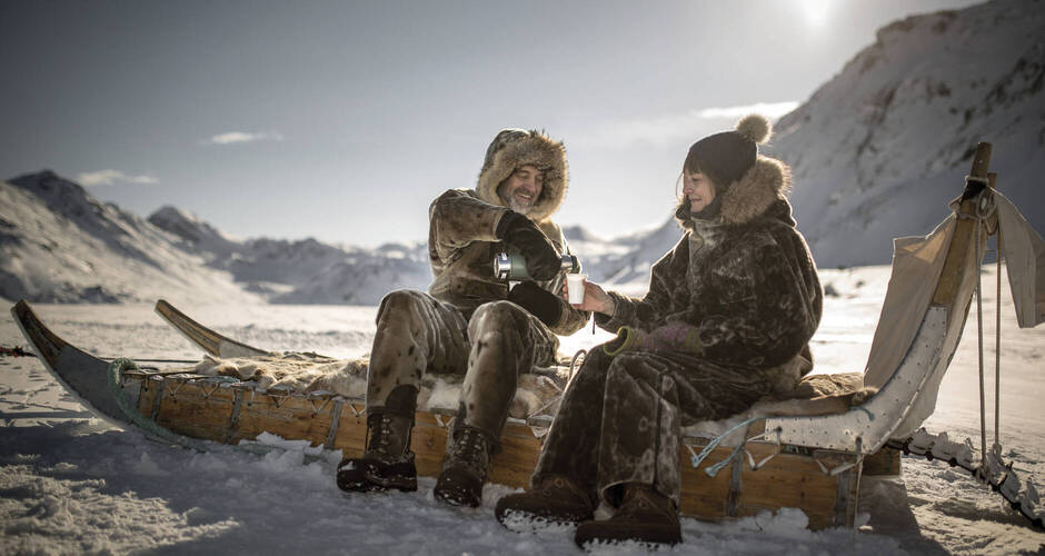 Erlebnis Hundeschlittenfahrt © Mads Pihl - Visit Greenland
