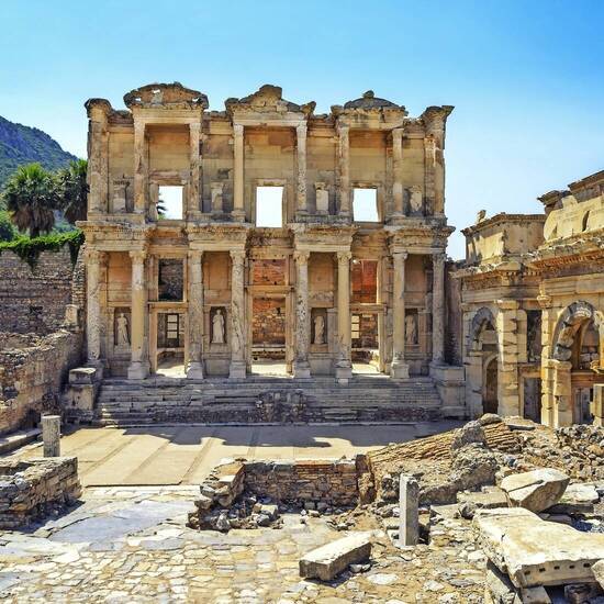 Celsus-Bibliothek in Ephesus, Türkei © Dmitry V. Petrenko - stock.adobe.com