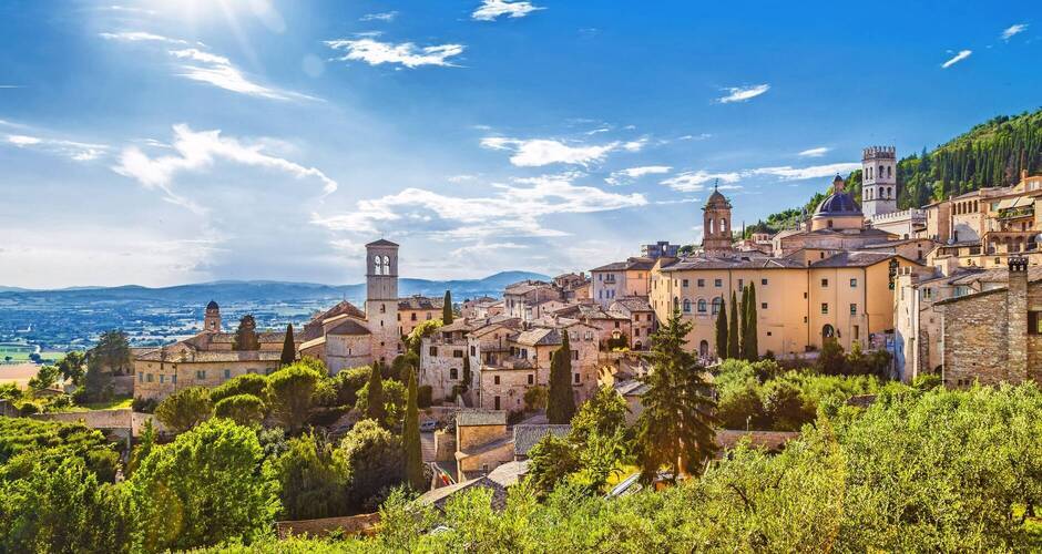 Historische Stadt von Assisi in Umbrien © JFL Photography - Fotolia