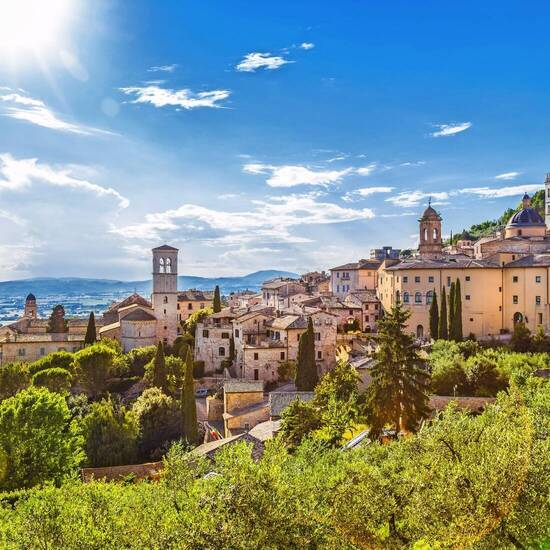 Historische Stadt von Assisi in Umbrien © JFL Photography - Fotolia