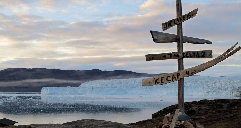 Eqi Gletscher Greenland Travel