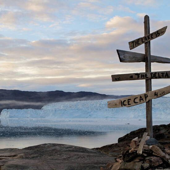 Eqi Gletscher Greenland Travel