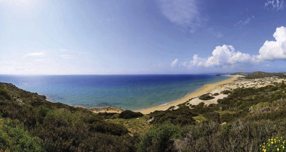 Golden Beach auf der Karpaz-Halbinsel 