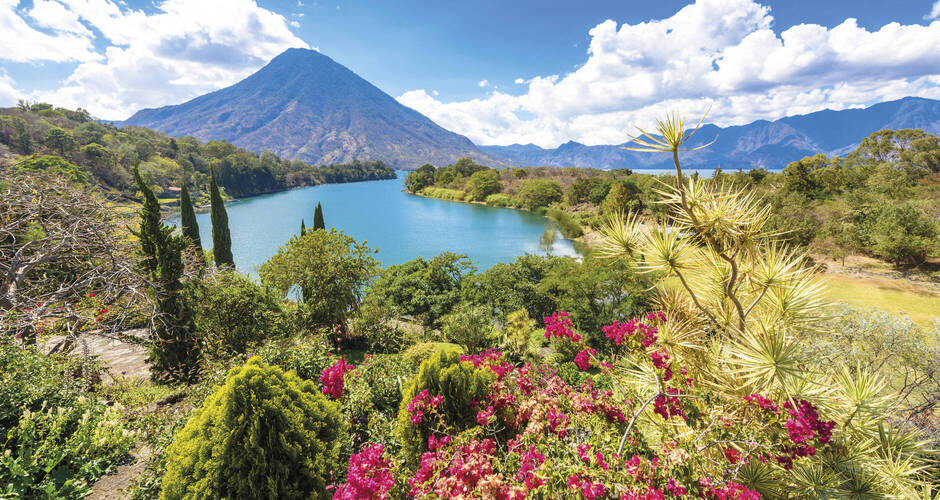 Am Aitilán-See in Guatemala 