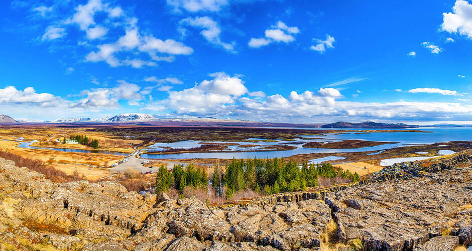 Nationalpark Thingvellir auf Island © Harald Tedesco - stock.adobe.com