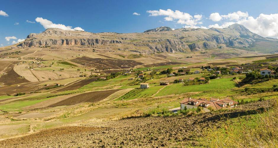 Rocca Busambra, in der Kette der Sikaner-Berge 