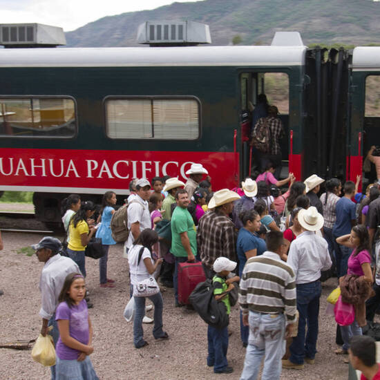 Zustieg in den CHEPE im Kupfercanyon 