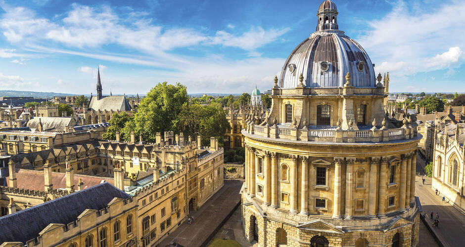 Die Universität von Oxford 