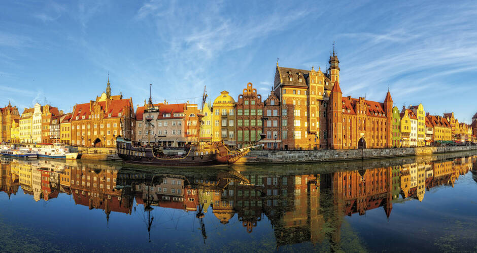 Historischer Altstadtkern von Danzig 