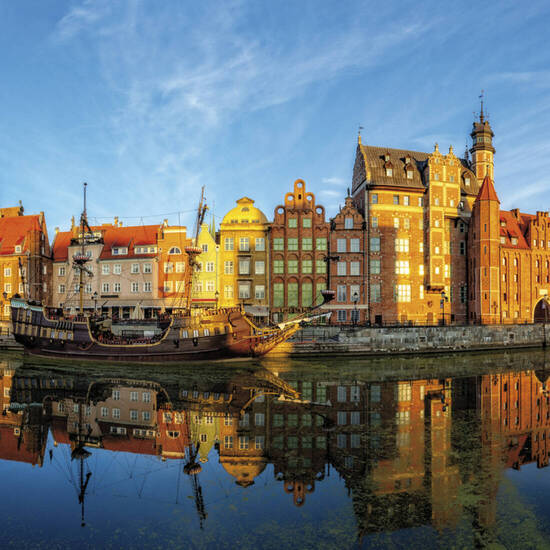 Historischer Altstadtkern von Danzig 