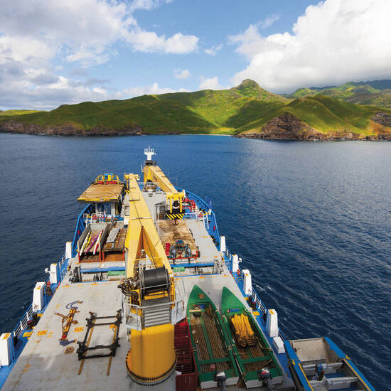 Unterwegs zwischen den Marquesas 