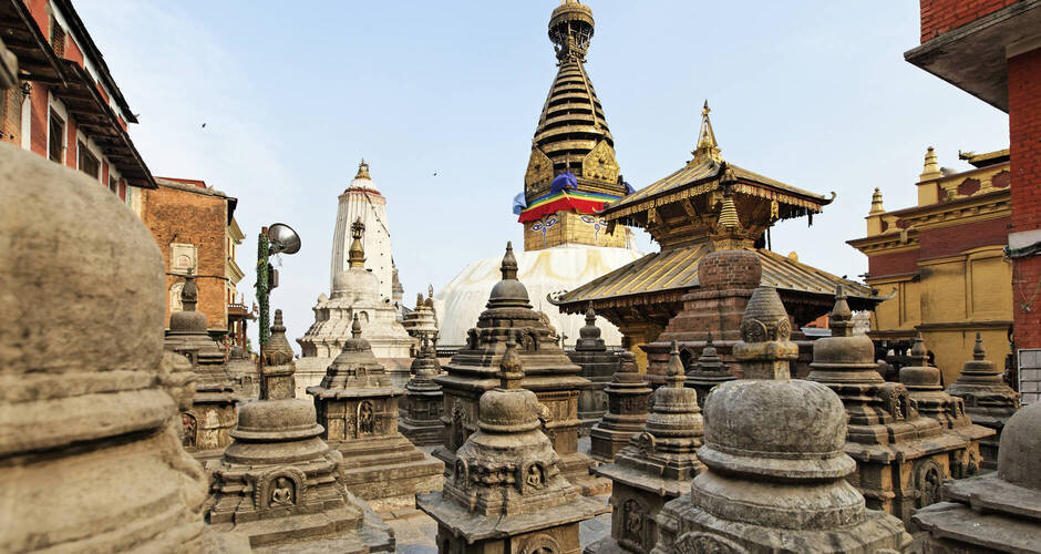 Stupa von Swyambhunath, Kathamndu 