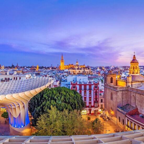 Blick auf das abendliche Sevilla © LucVi - Fotolia
