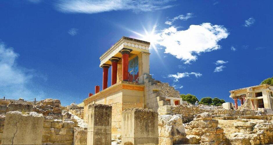 Die Palastanlage Knossos auf Kreta © tanjalagicaimage - Fotolia
