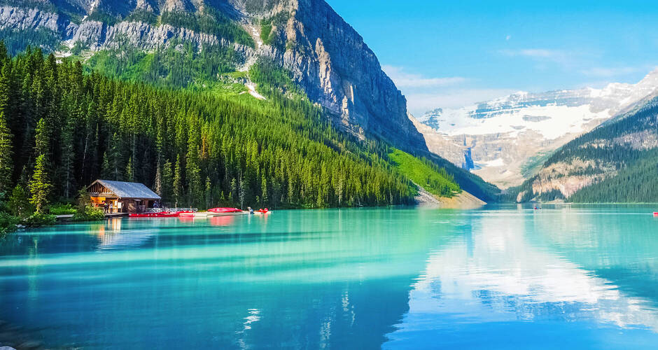 Lake Louise im Banff-Nationalpark © Yunsun Kim