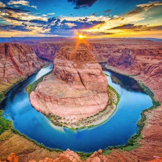 Horseshoe Bend am Colorado River in Arizona © ronnybas - stock.adobe.com