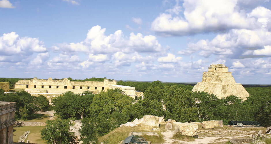 Uxmal, eindrucksvolles Zeugnis der Puuc-Architektur 